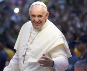 Pope Attends Welcome Ceremony In Rio De Janeiro