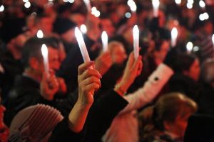 AIDS Conference Holds Candlelight Vigil For Victims Of MH17