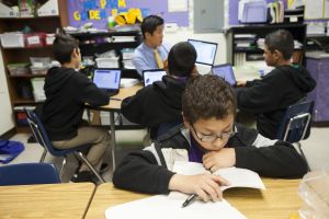 California schools use blended learning to teach students