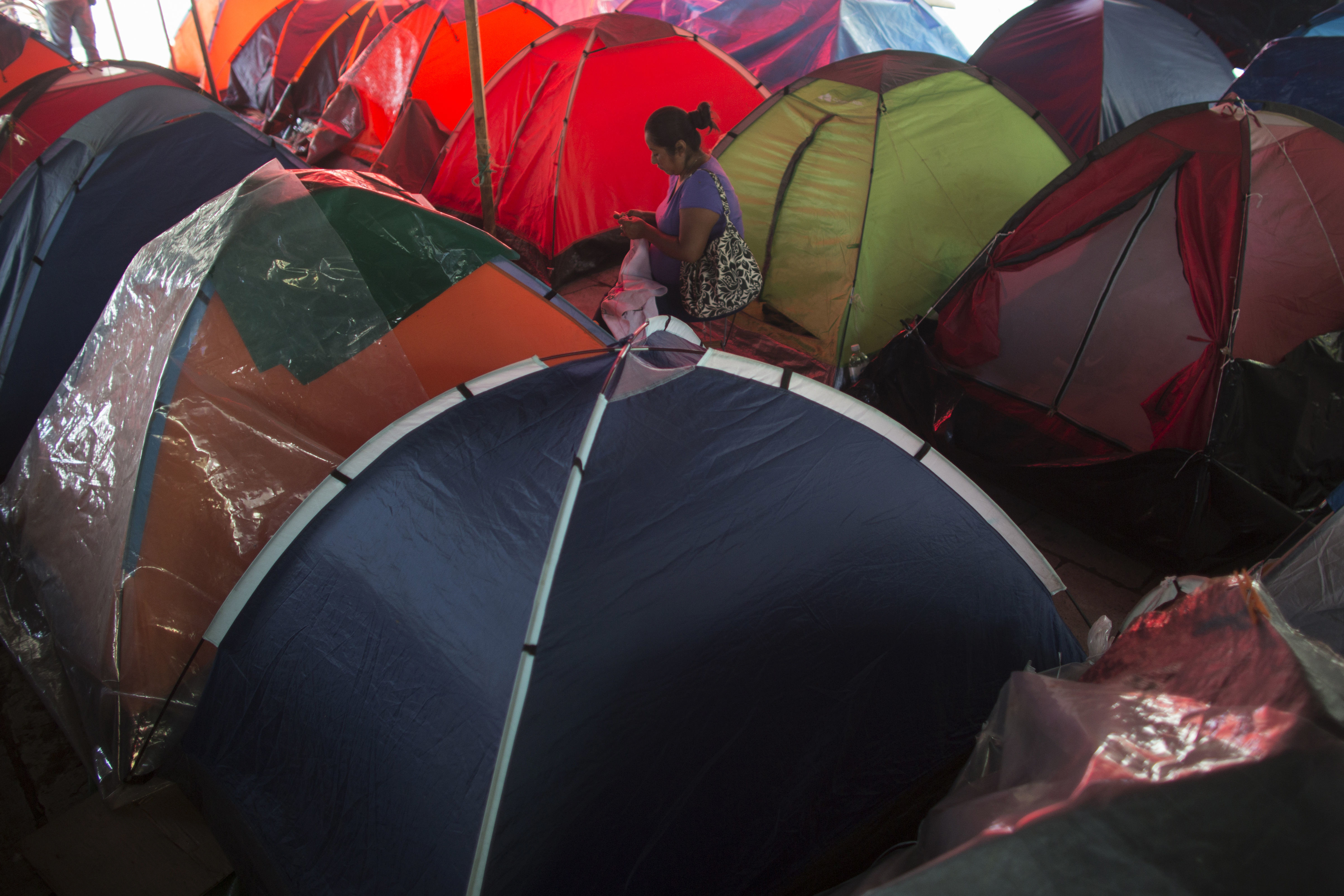 Teachers and Students Demonstration in Oaxaca After Police Violence