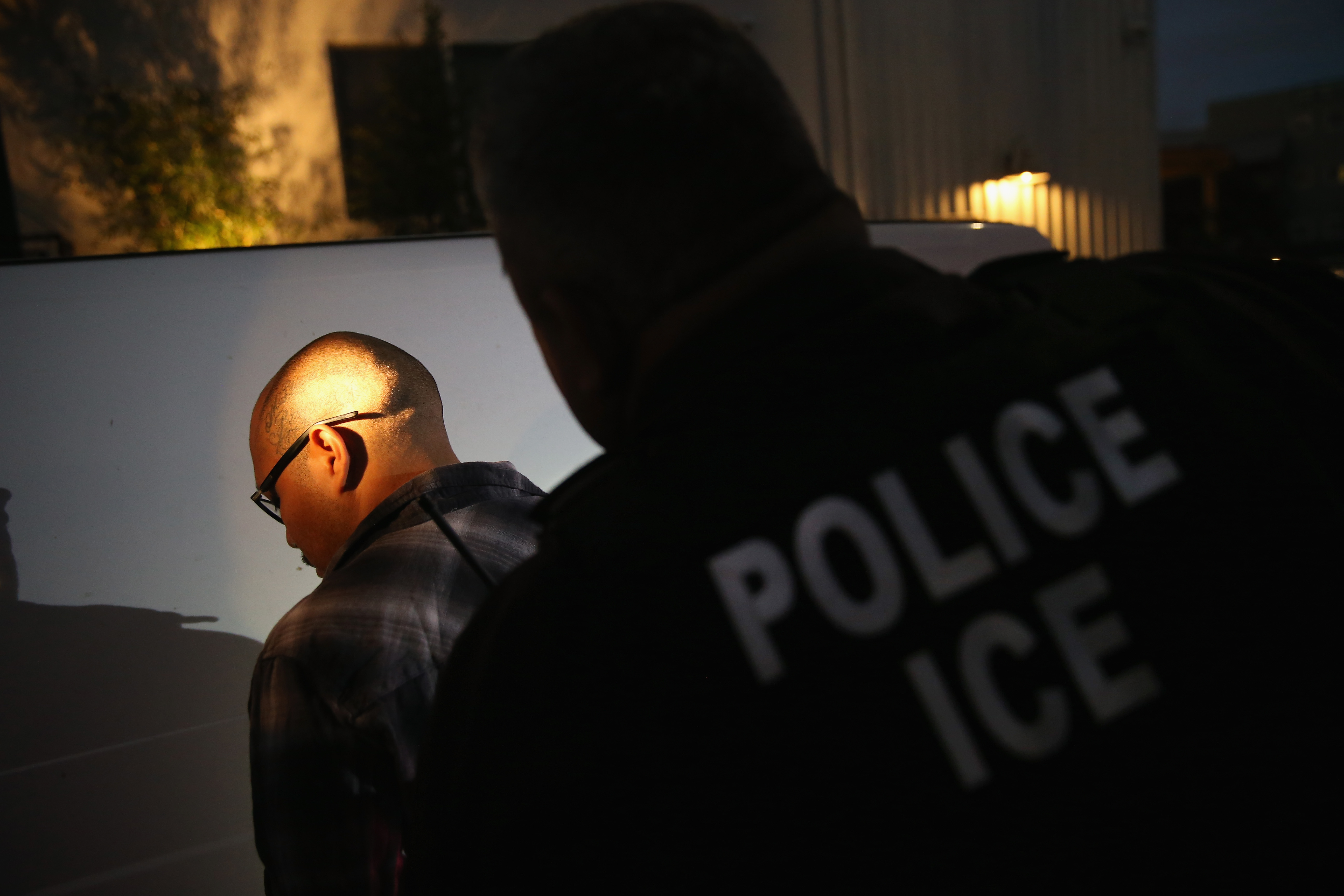 ICE Agents Detain Suspected Undocumented Immigrants In Raids