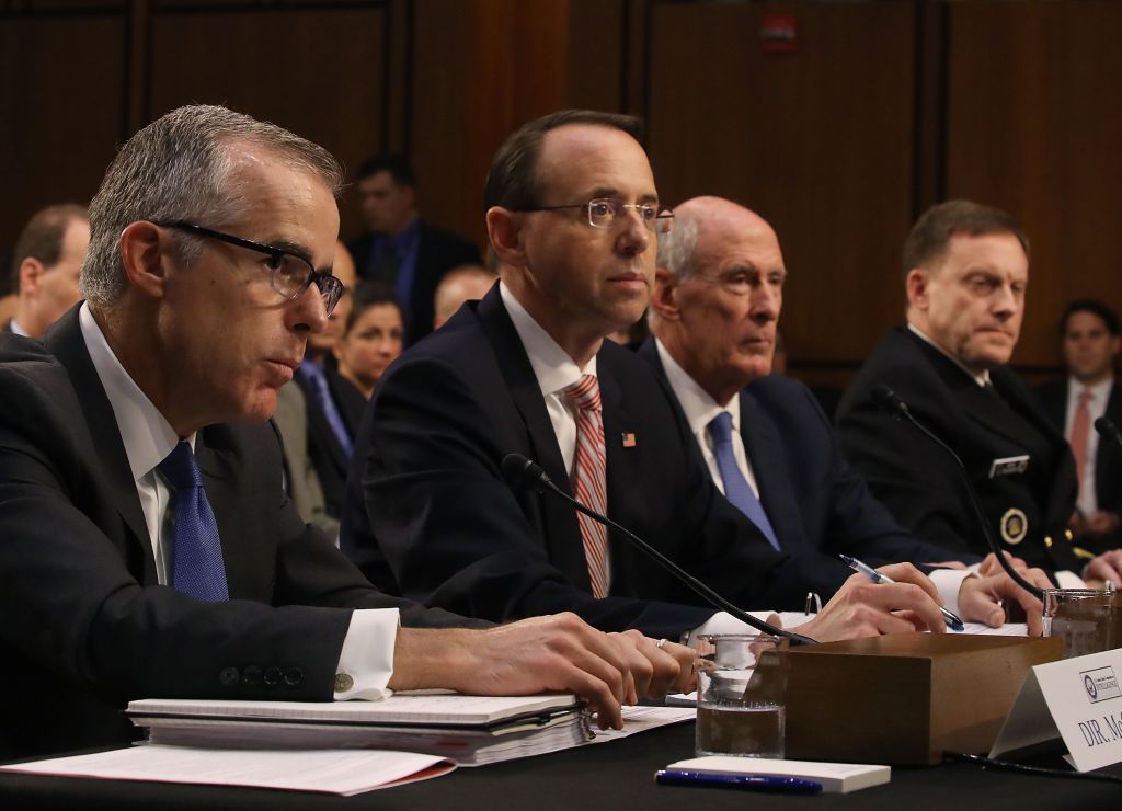 Director Of National Intelligence Daniel Coats, And Intel Chiefs Testify To Senate Intel Committee On FISA