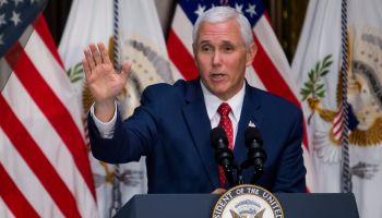 Vice President Mike Pence Attends Infrastructure Summit Working Luncheon