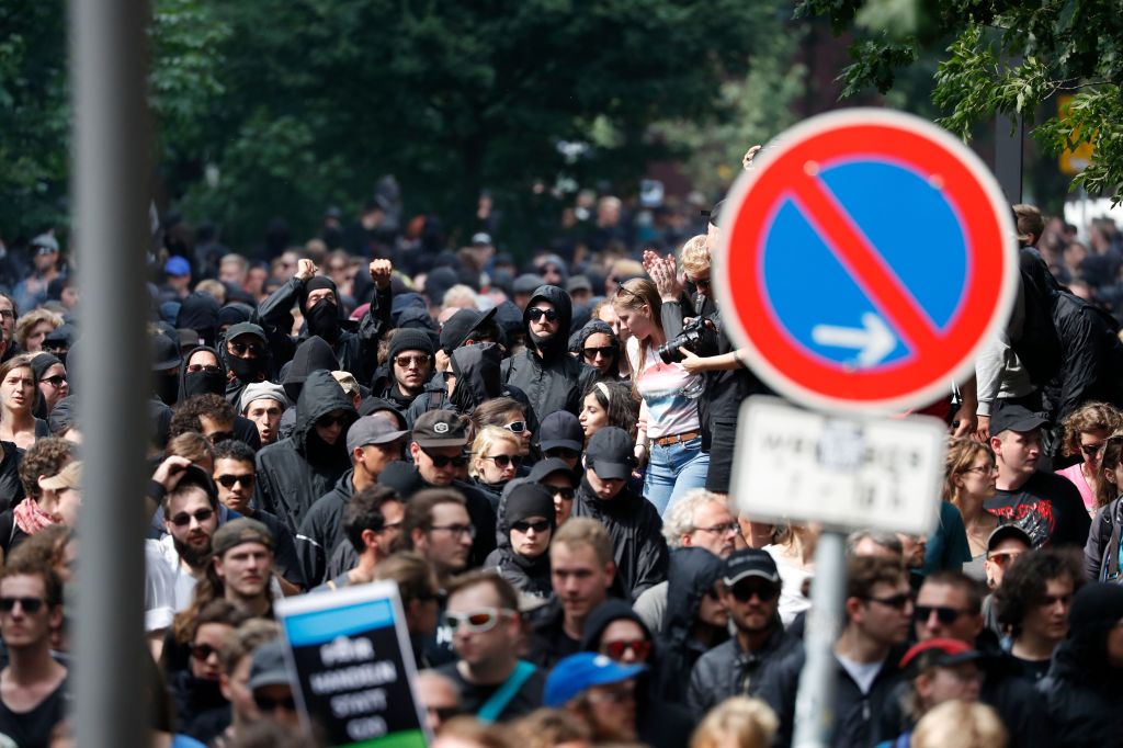 GERMANY-G20-SUMMIT-PROTEST