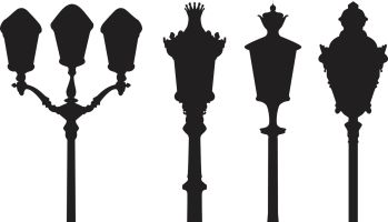 Different lampposts