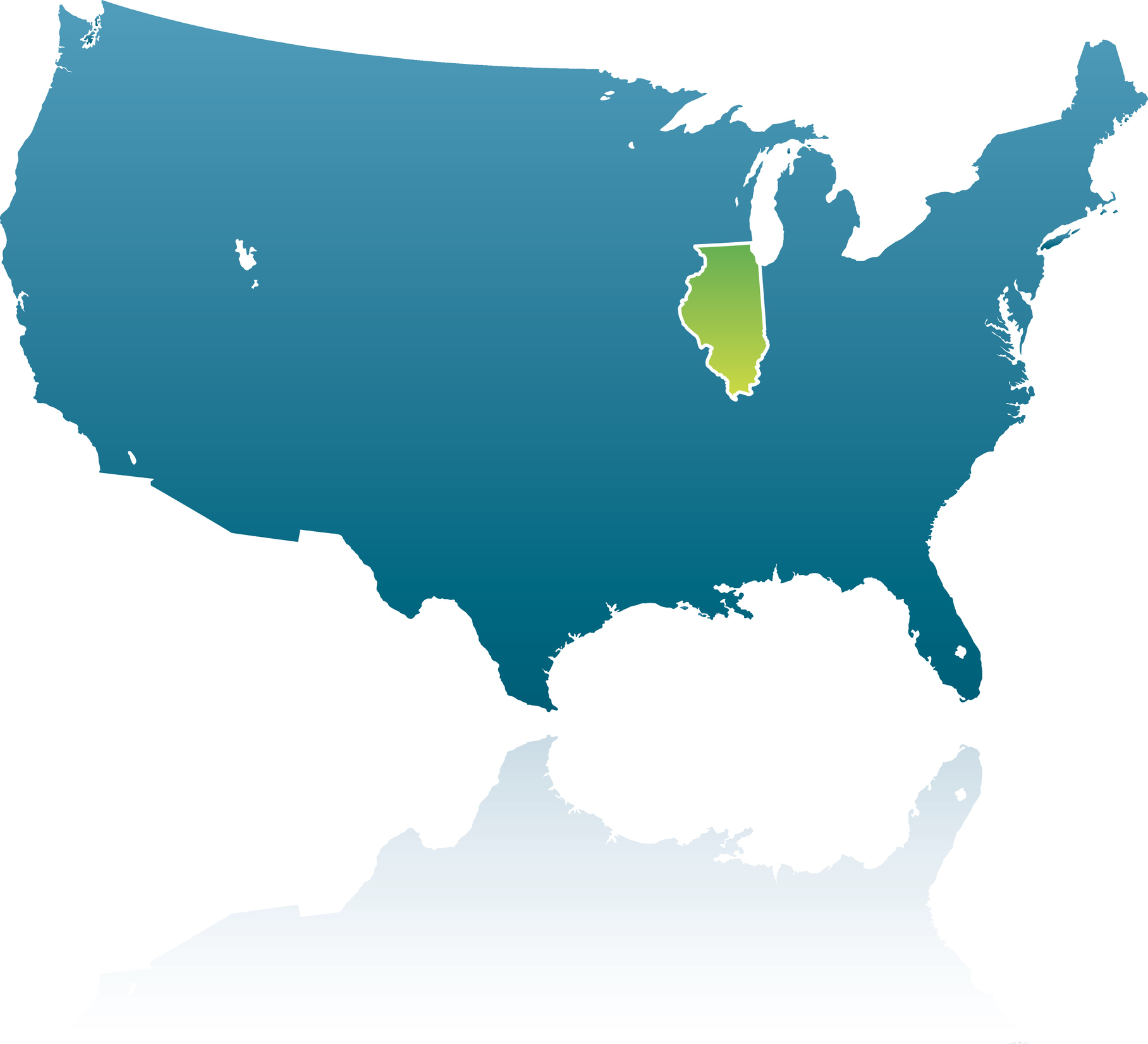 United States Maps: Illinois