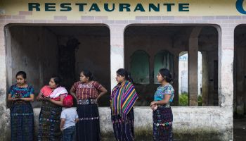 Daily Life around Lake Atitlan in Guatemala