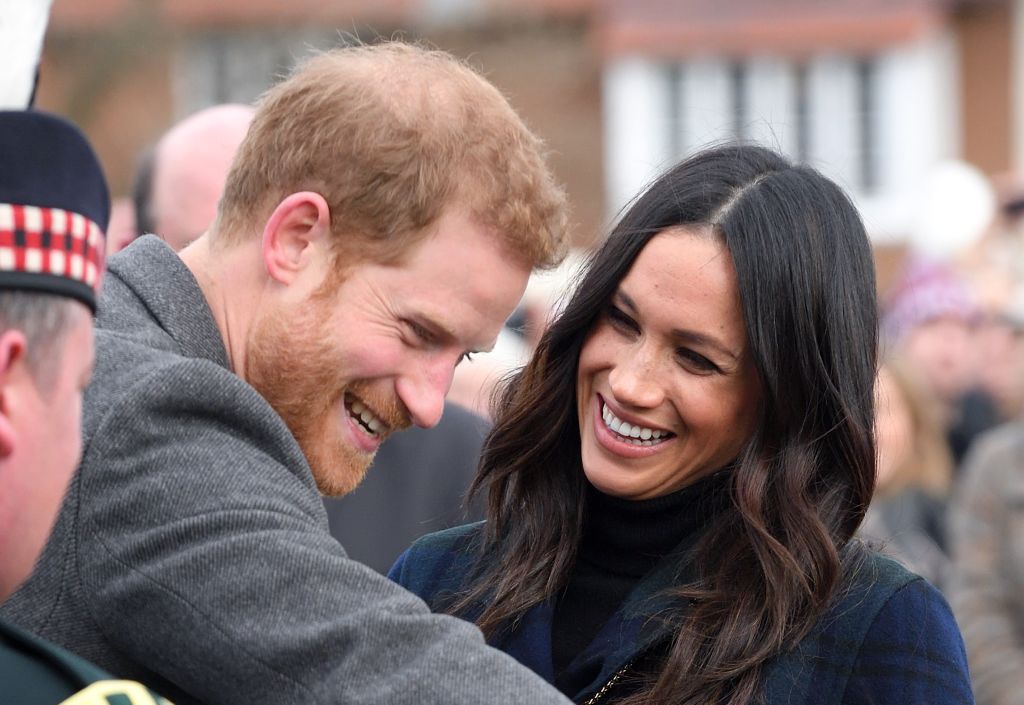 Prince Harry And Meghan Markle Visit Edinburgh