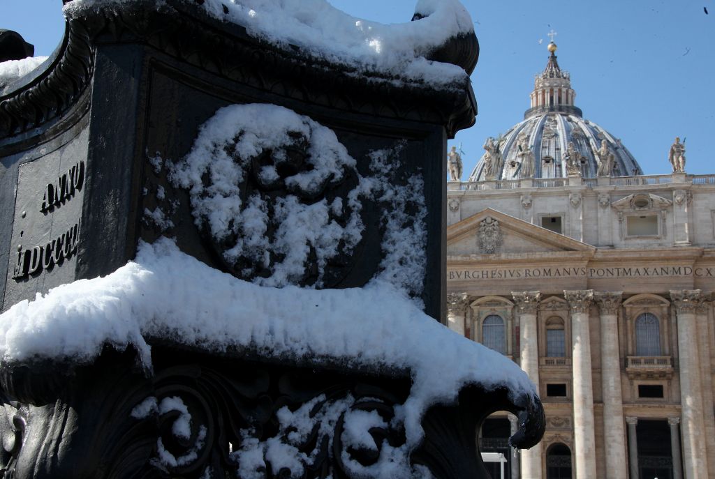 Snowfall In Rome
