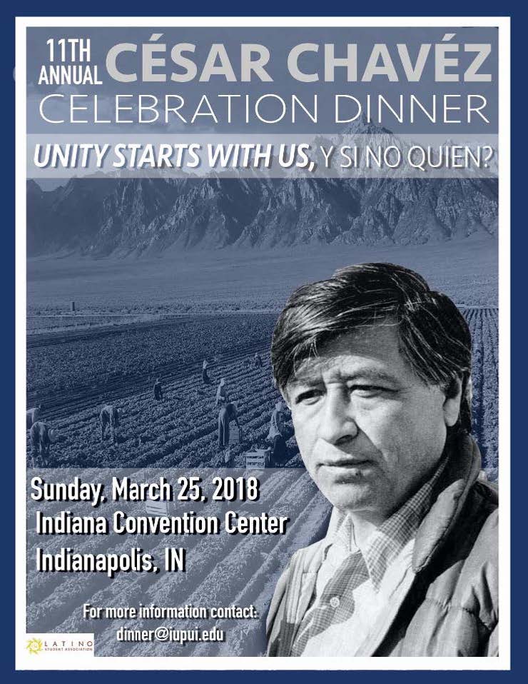 Cesar Chavez Dinner Indy Flyer