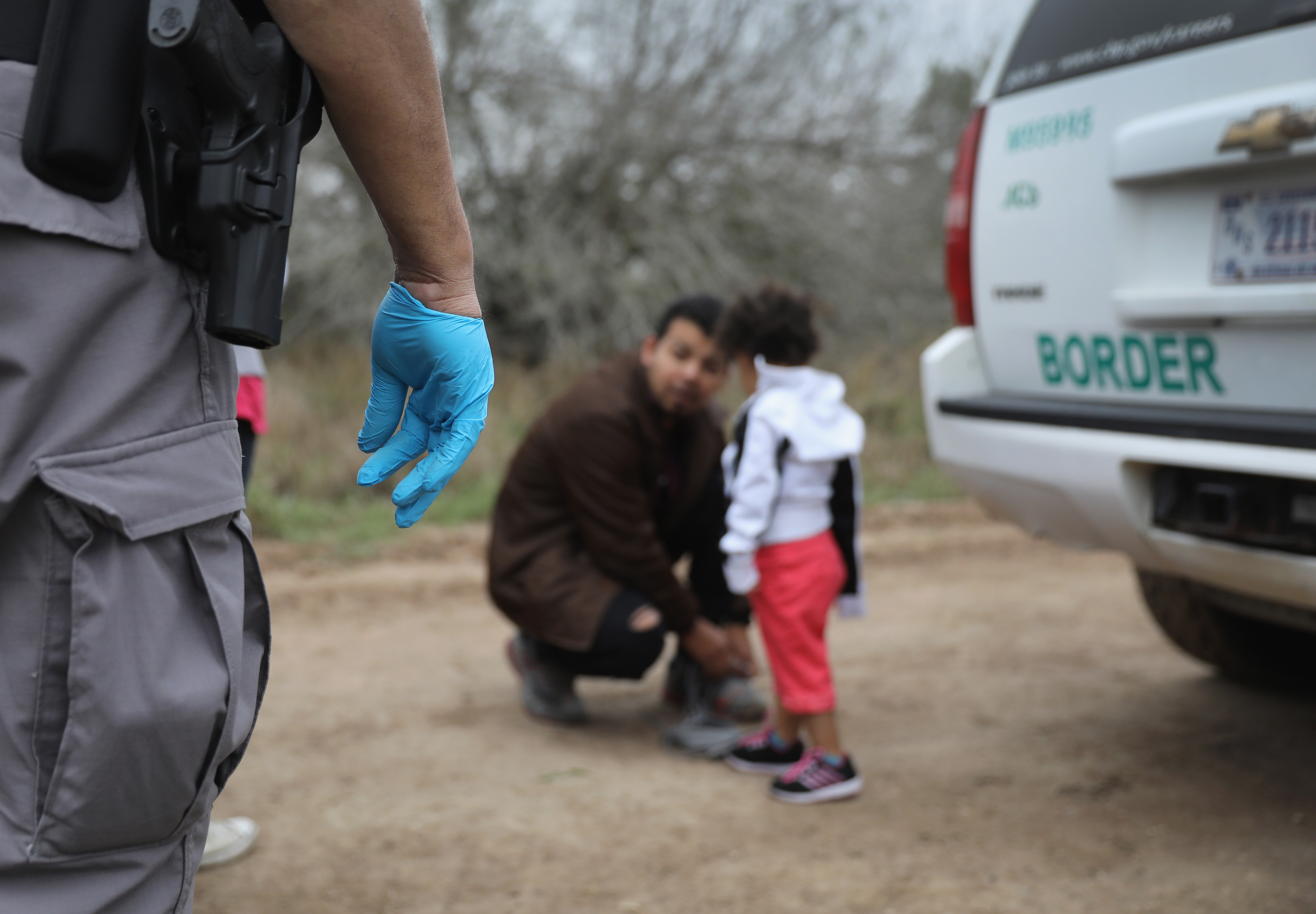 US Border Agents Pursue Undocumented Immigrants And Smugglers In Texas' Rio Grande Valley