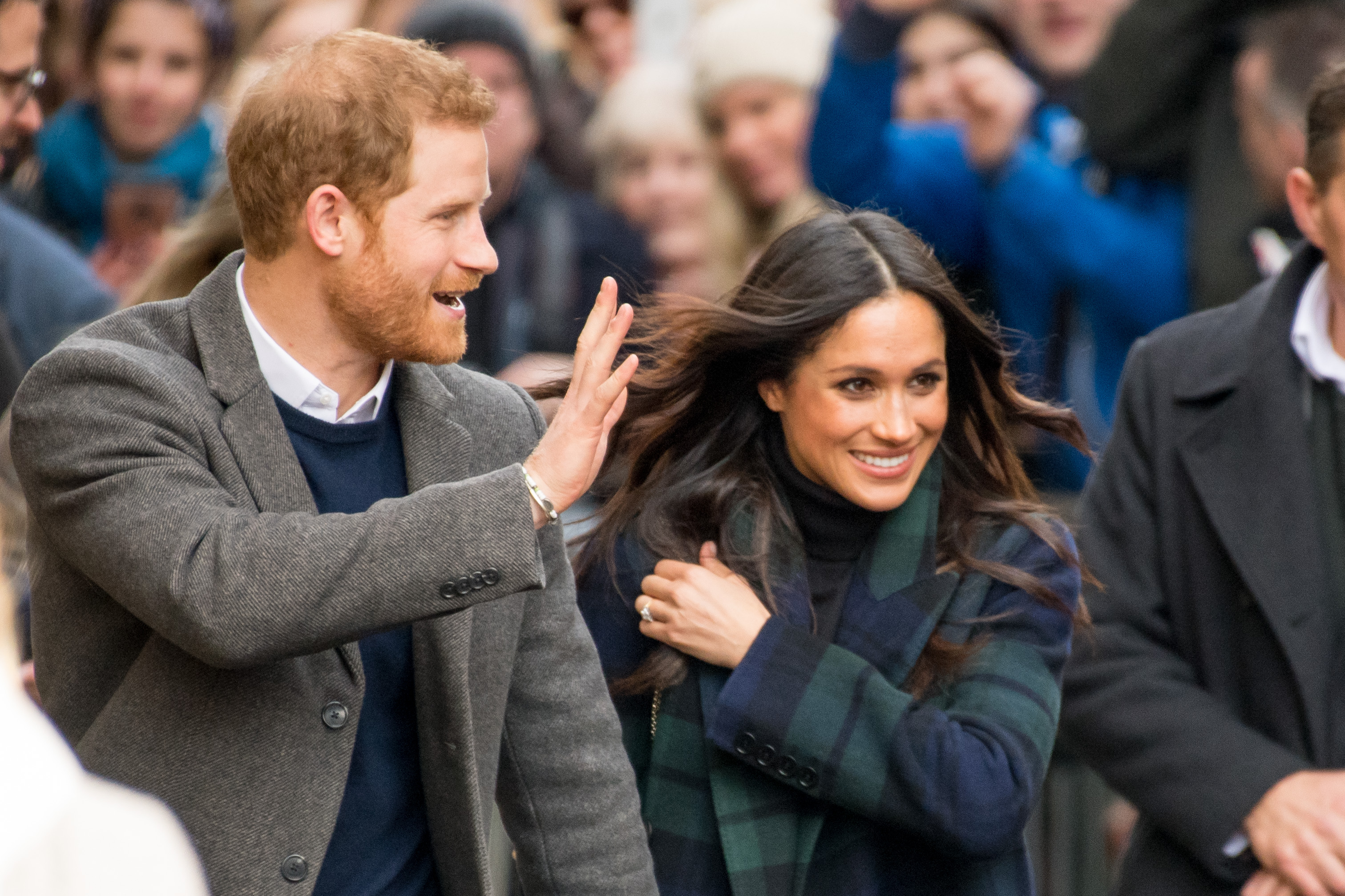 Prince Harry and Meghan Markle visit Edinburgh