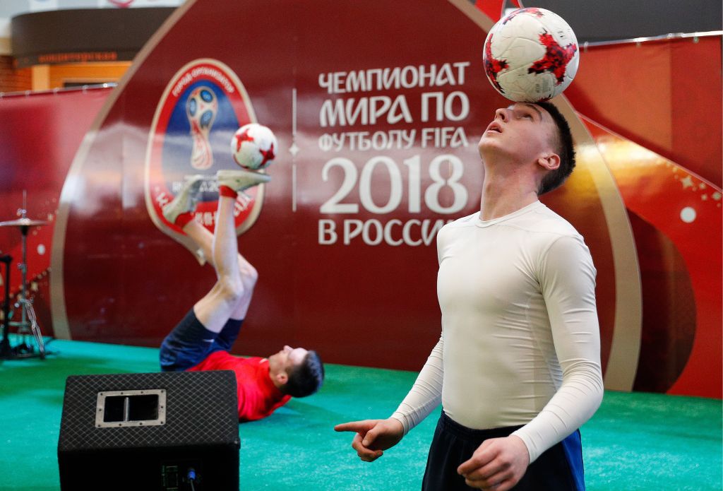 100 days till 2018 FIFA World Cup in Russia