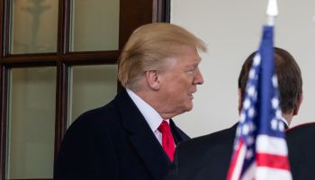 U.S. President Donald Trump Welcomed Prime Minister Stefan Löfven of Sweden