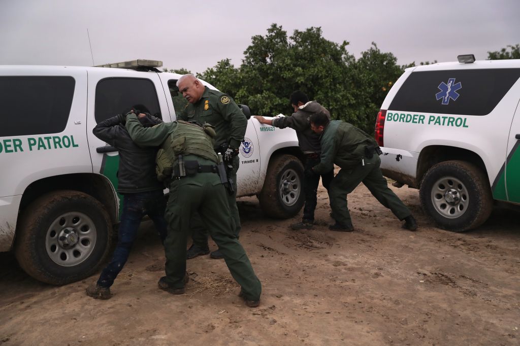 US Border Agents Pursue Undocumented Immigrants And Smugglers In Texas' Rio Grande Valley