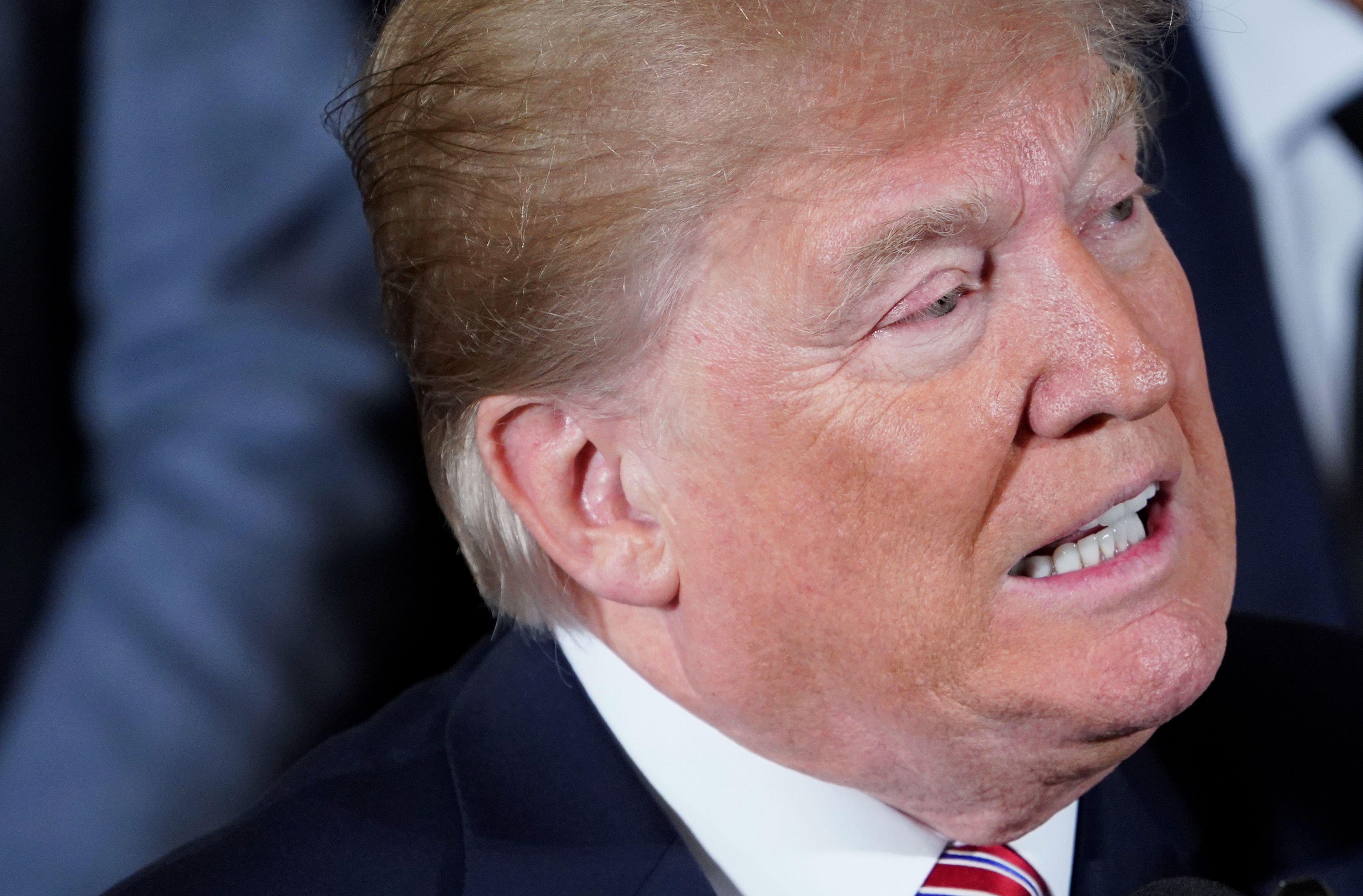 US-POLITICS-TRUMP-HOUSTON ASTROS