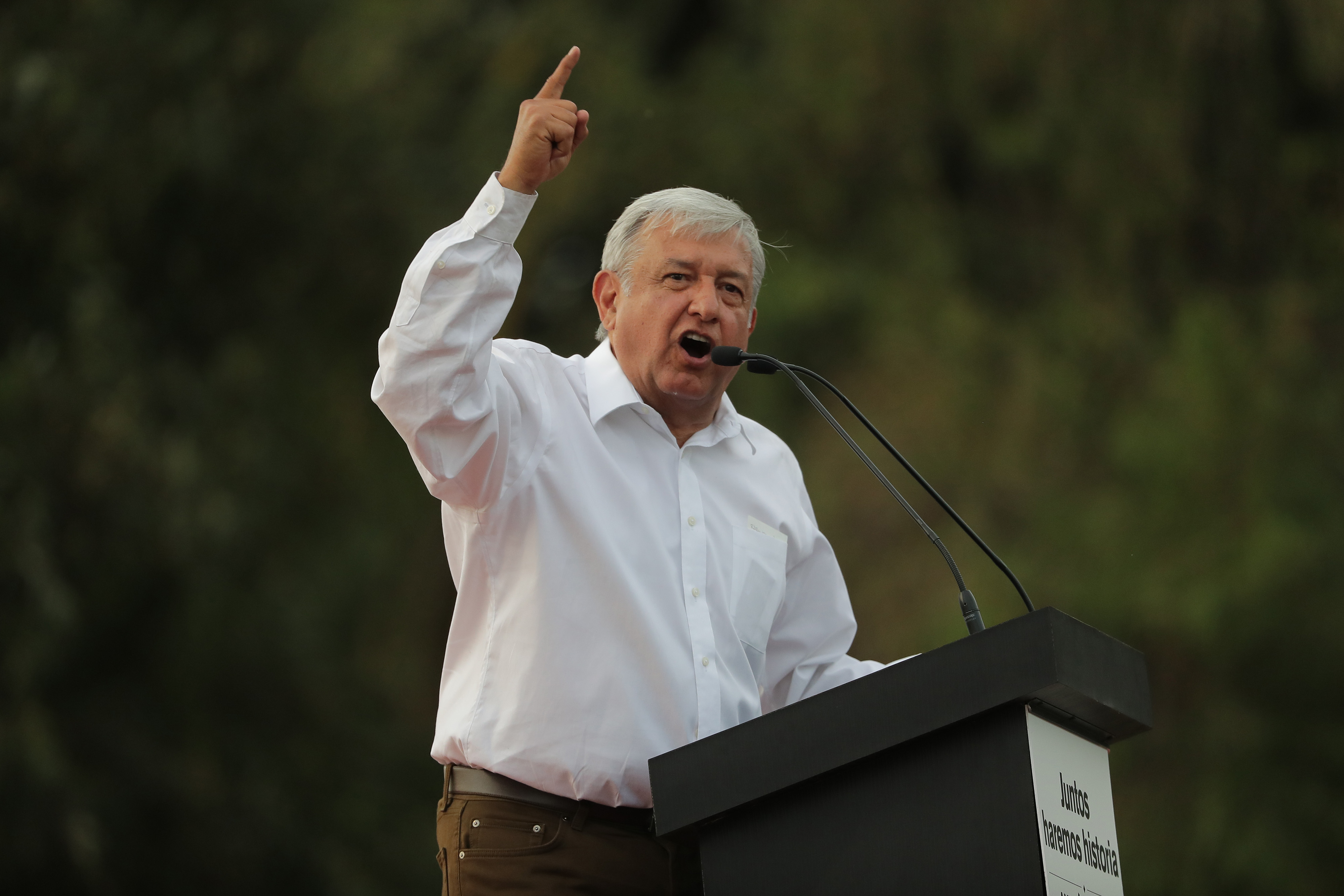 Andres Manuel Lopez Obrador Election Campaign