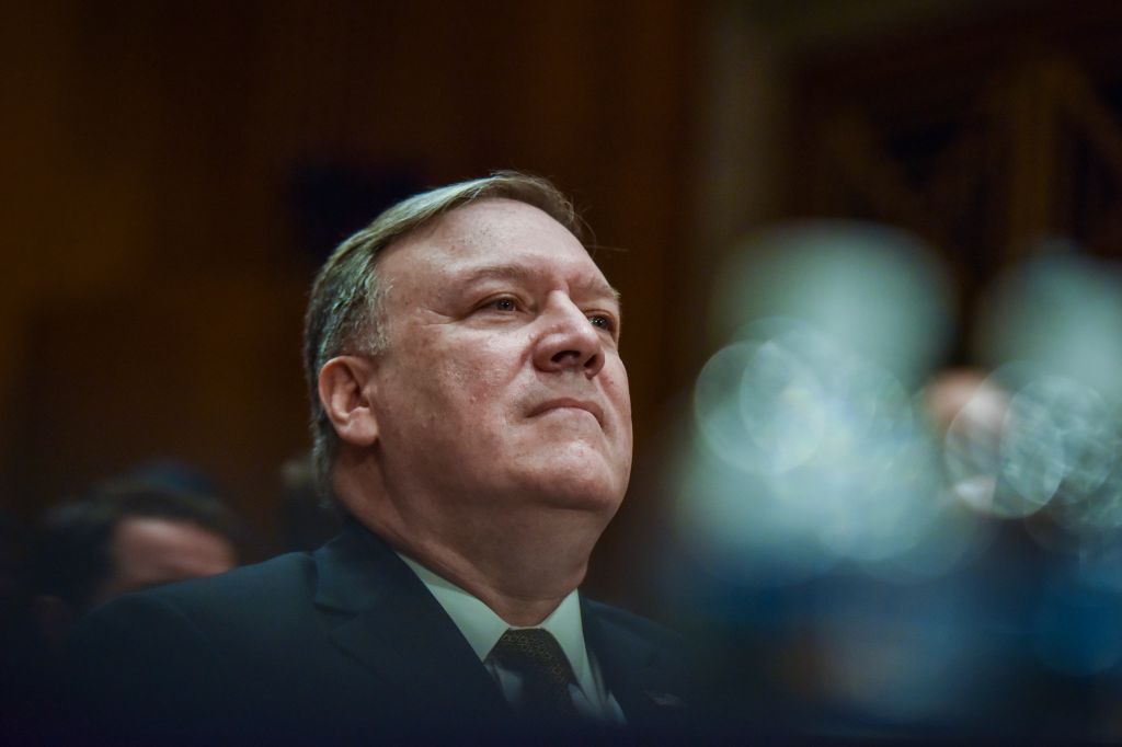 Mike Pompeo, Nomination Hearings As Secretary of State
