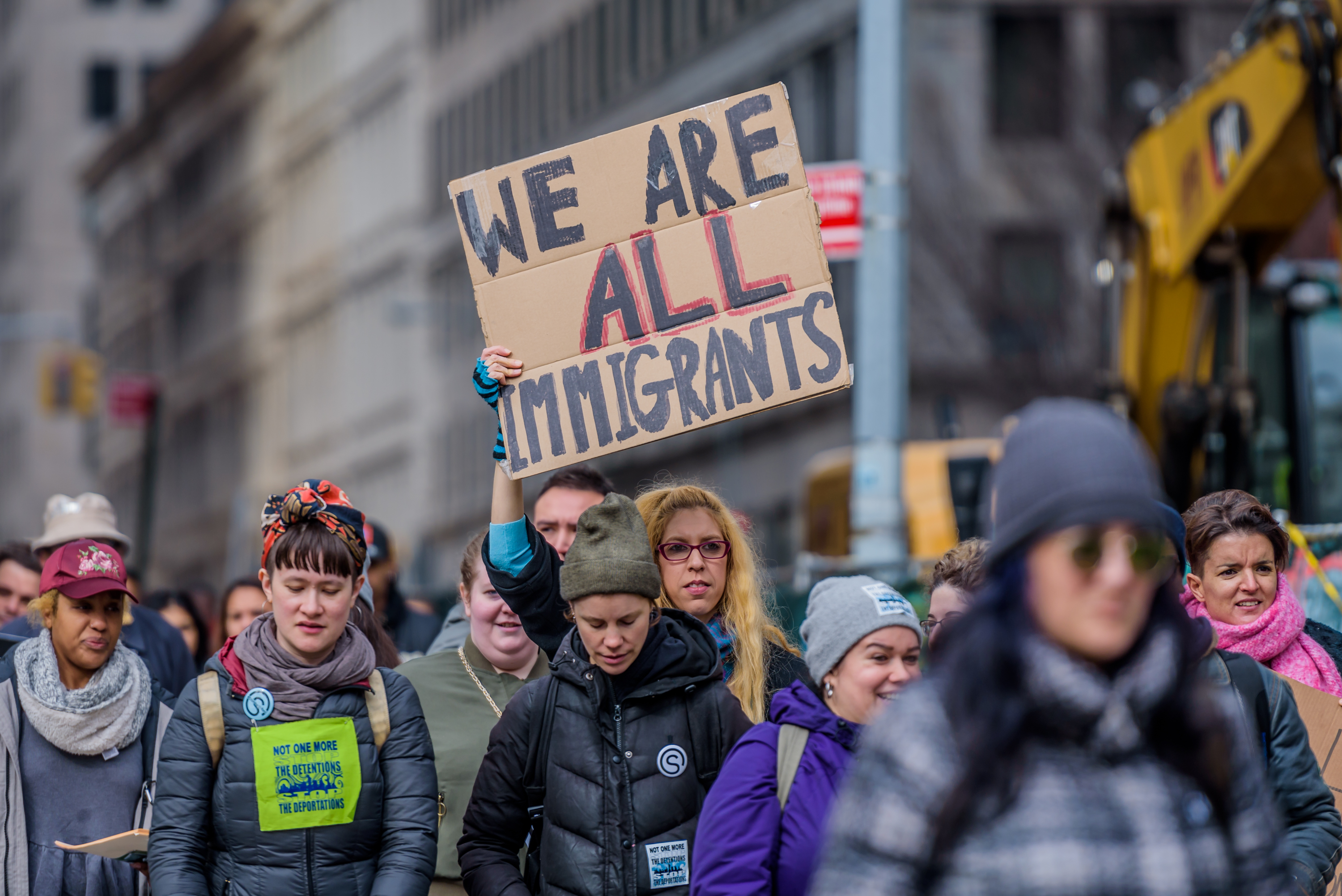 The New Sanctuary Coalition together with faith leaders,...