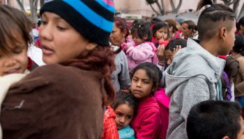migrant caravan Trump tweeted about arrives in Tijuana, Mexico