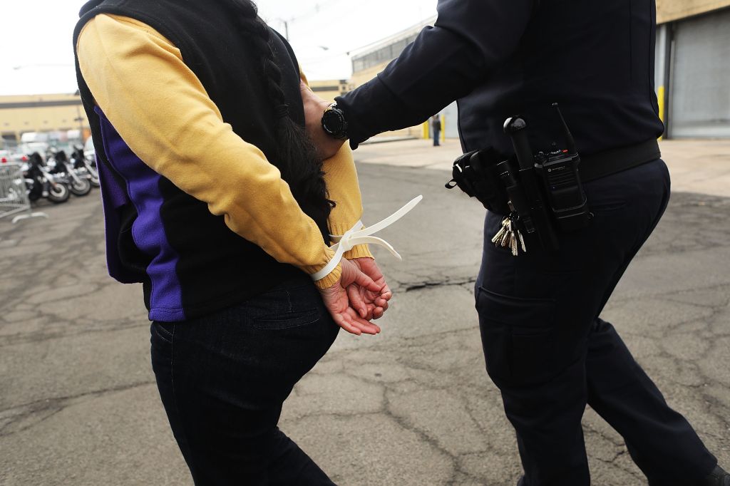 Immigration Activists Protest At ICE Detention Center In New Jersey