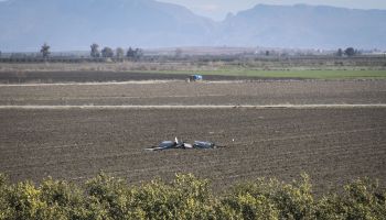 US drone crashes in a field in Turkey's Adana