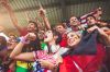Soccer championship supporters: fans of national teams