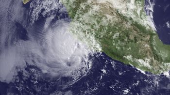 Hurricane Bud Nears Landfall In Mexico