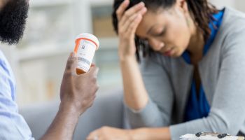 Mental health professional prescribes anti depressant
