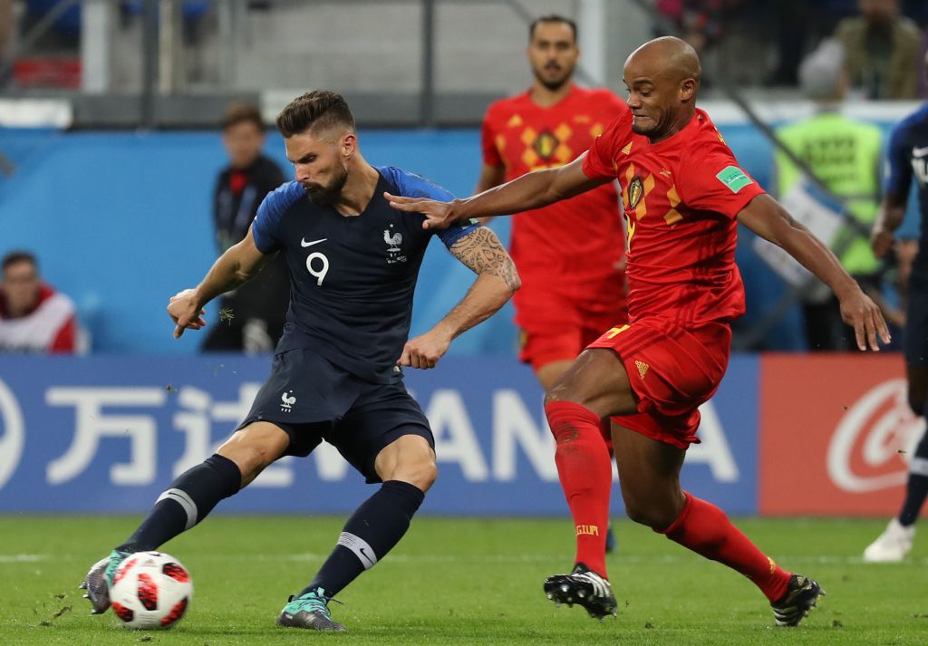 2018 FIFA World Cup Semi Finals Belgium v France