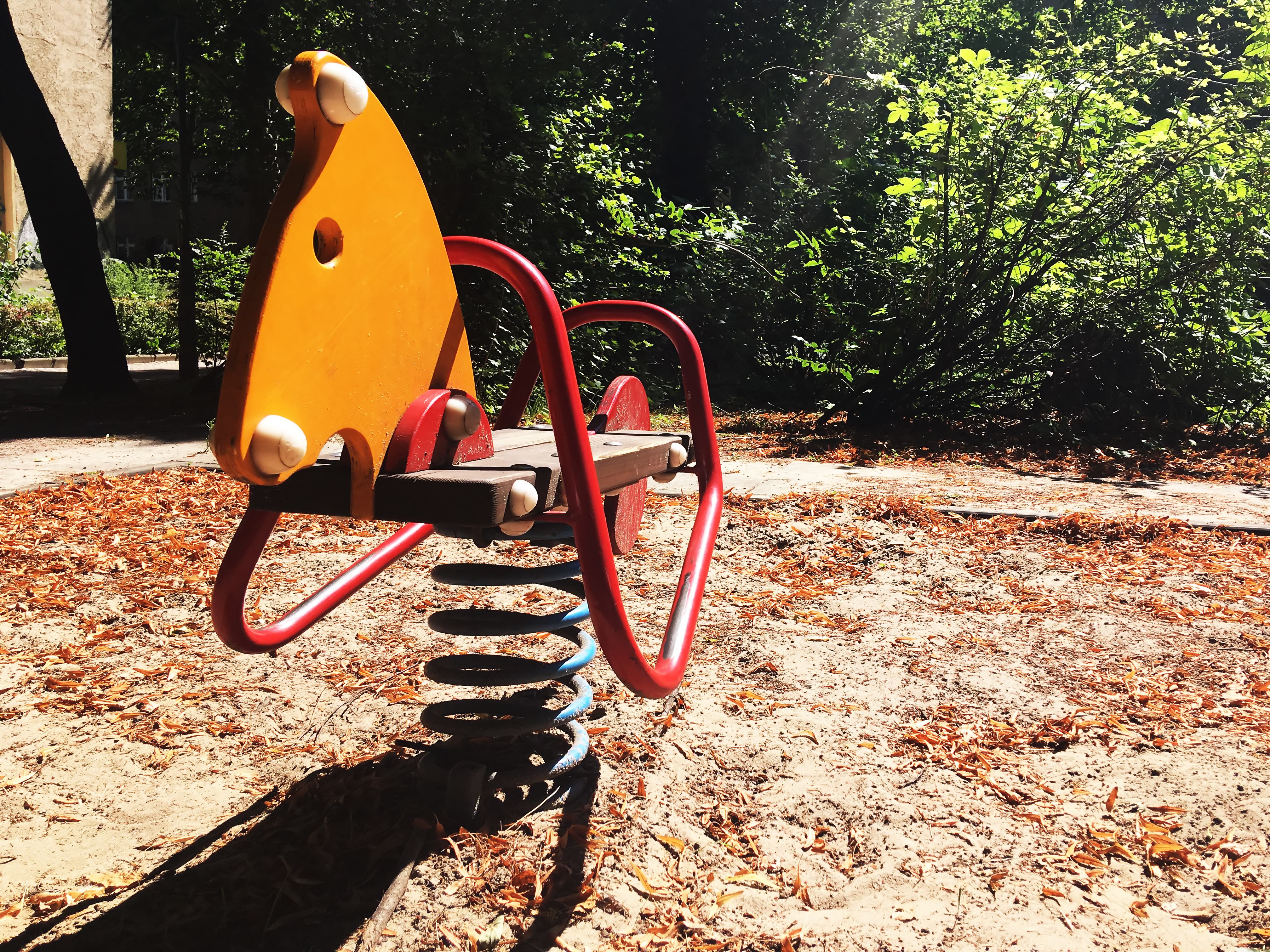 A horse - playground equipment