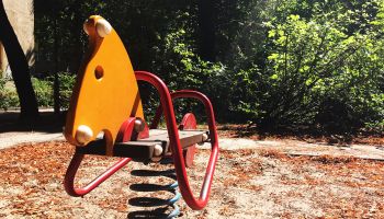 A horse - playground equipment