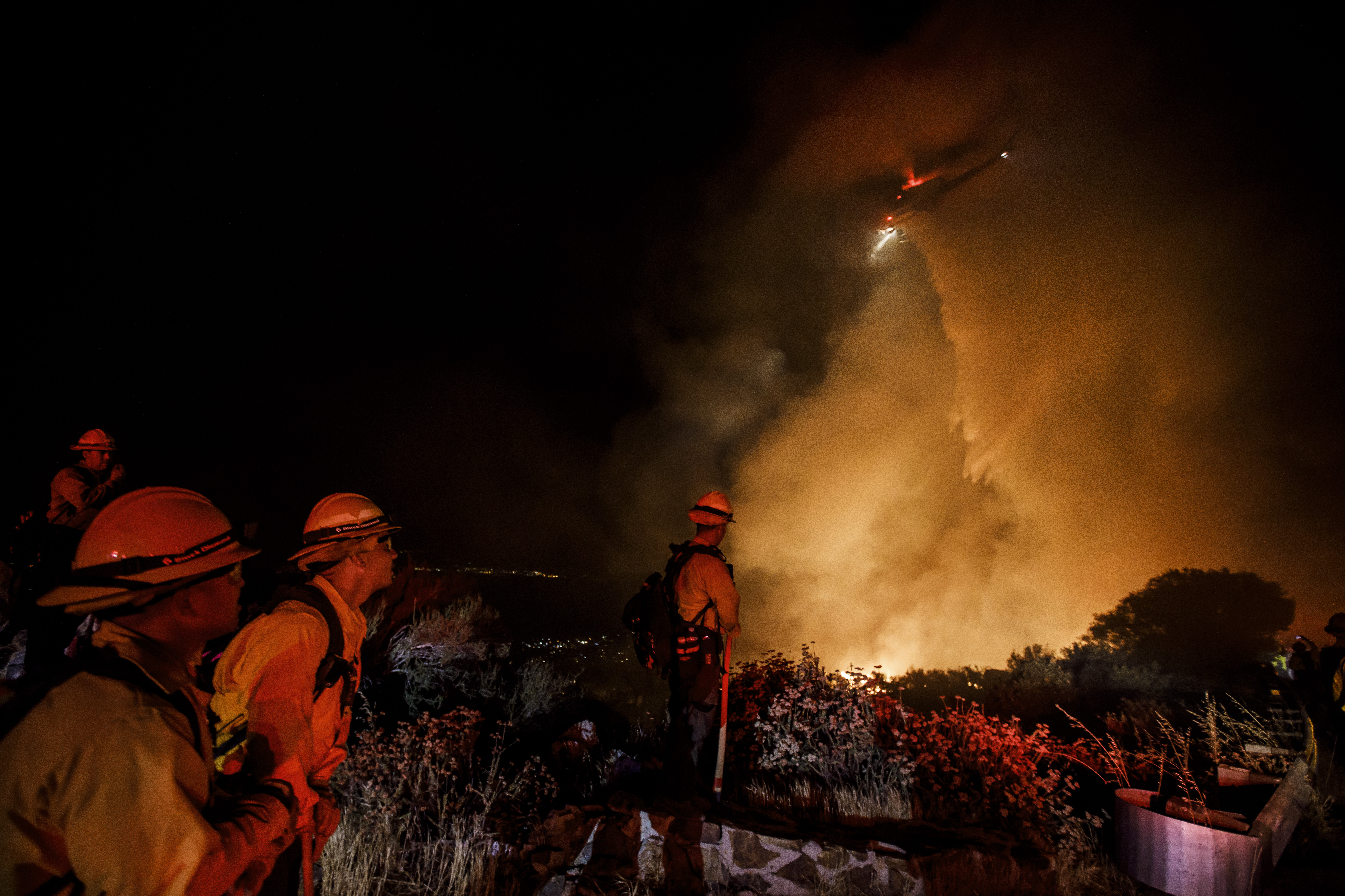 Record Heat Fuels Holy Fire In Southern California, Threatening Homes