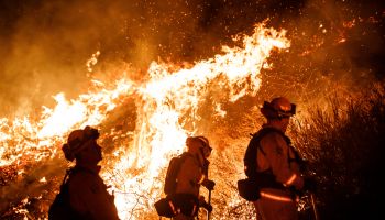 Record Heat Fuels Holy Fire In Southern California, Threatening Homes