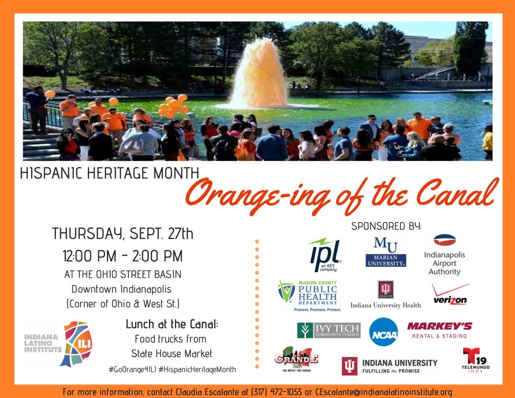 Orange-ing of the Canal