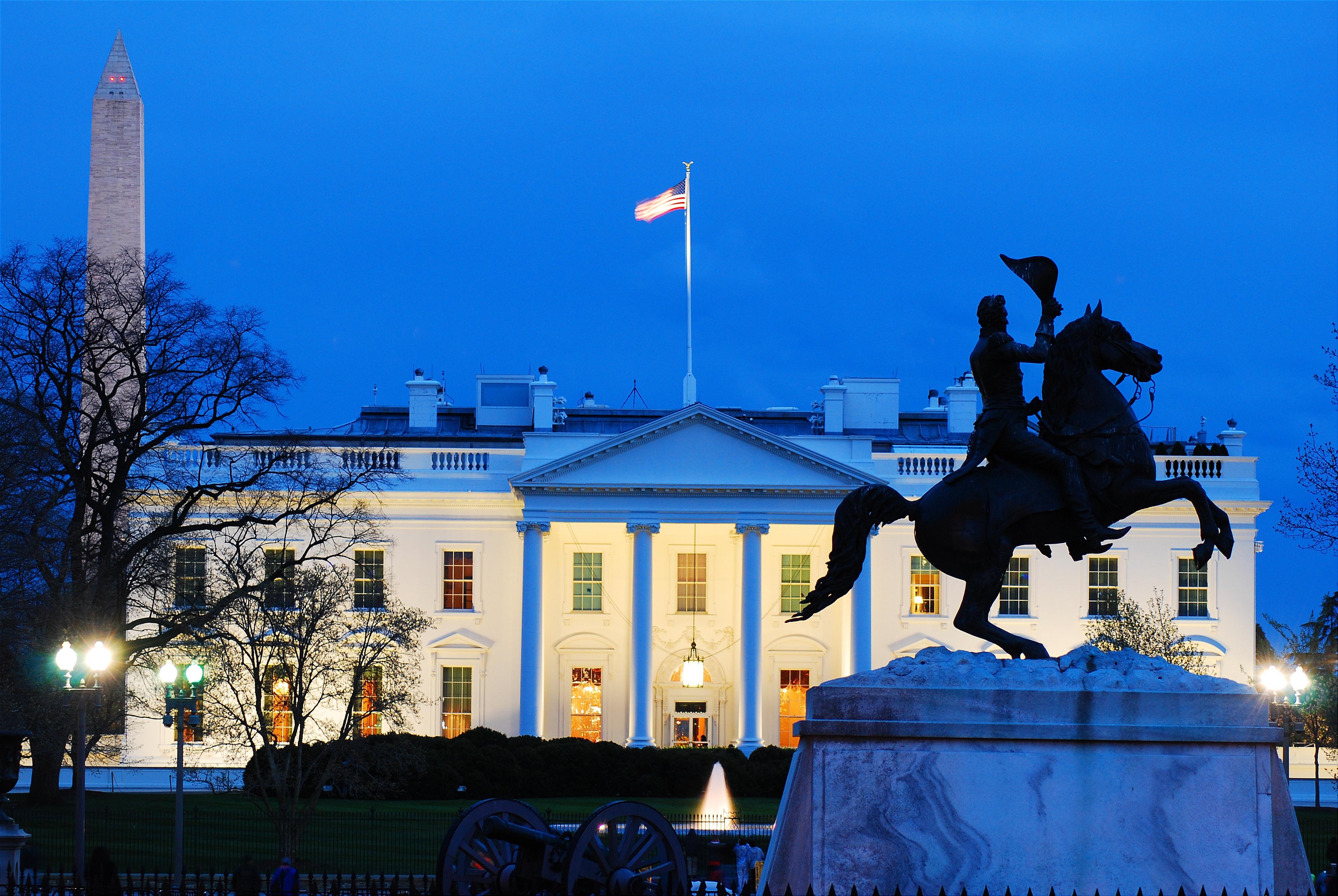 Lafayette Park and White House