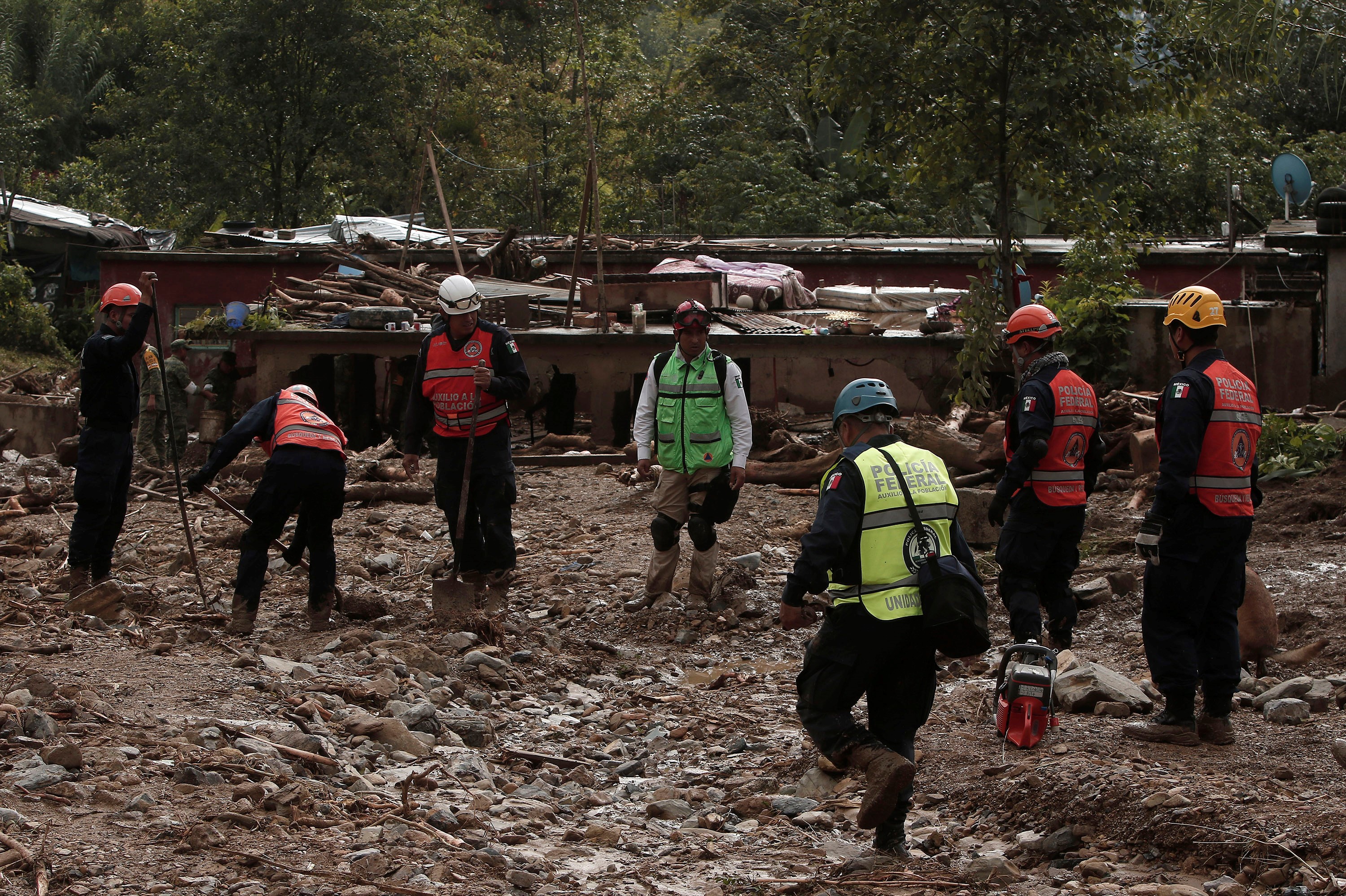 Tropical Storm in Mexico
