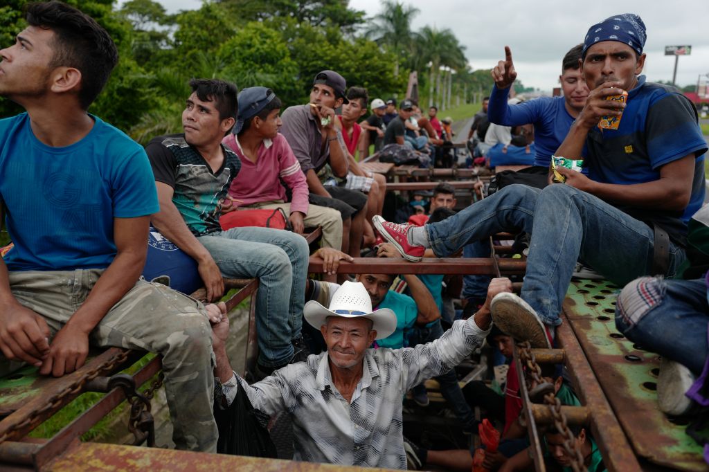 Honduran refugees in Guatemala