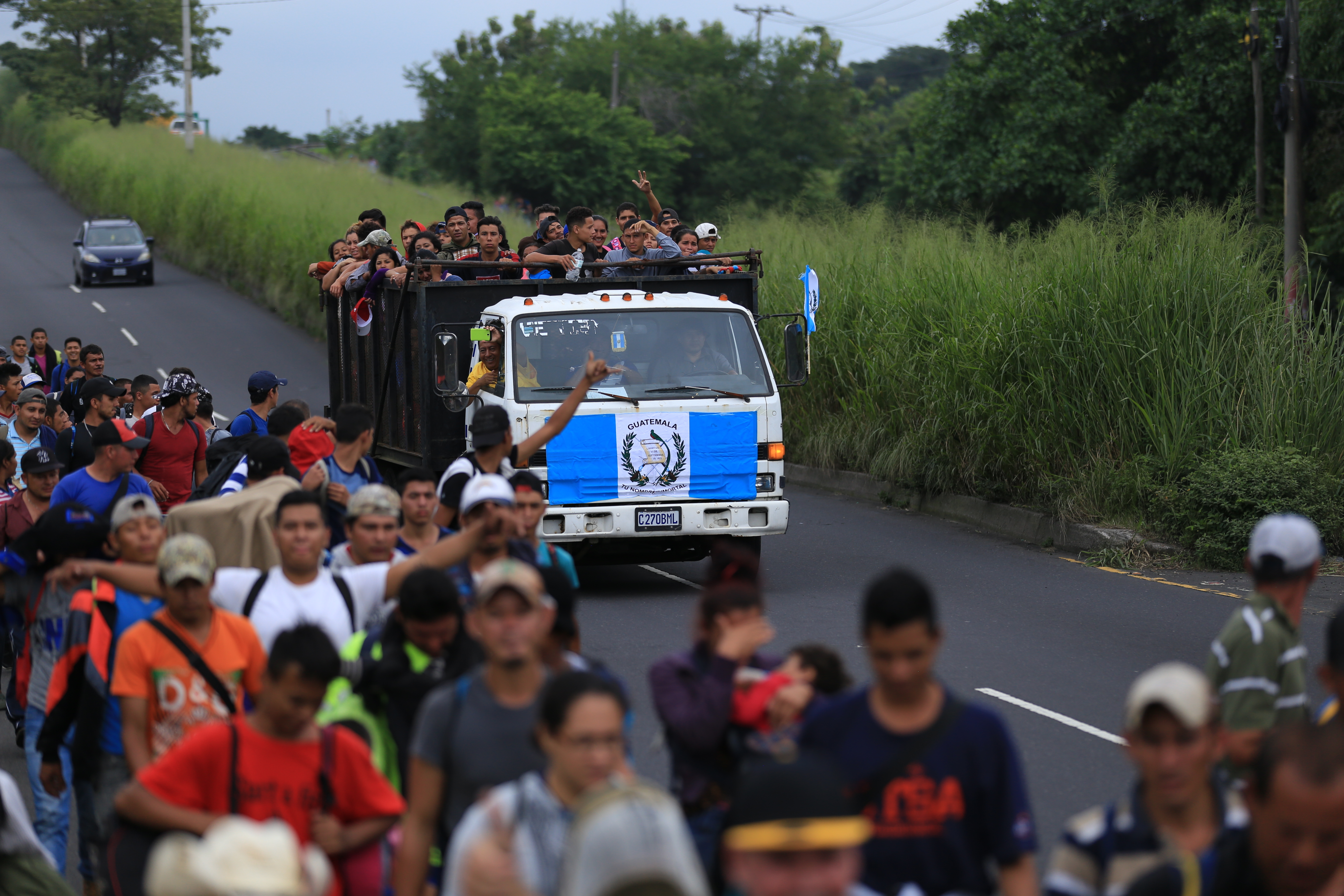 Honduran refugees in Guatemala