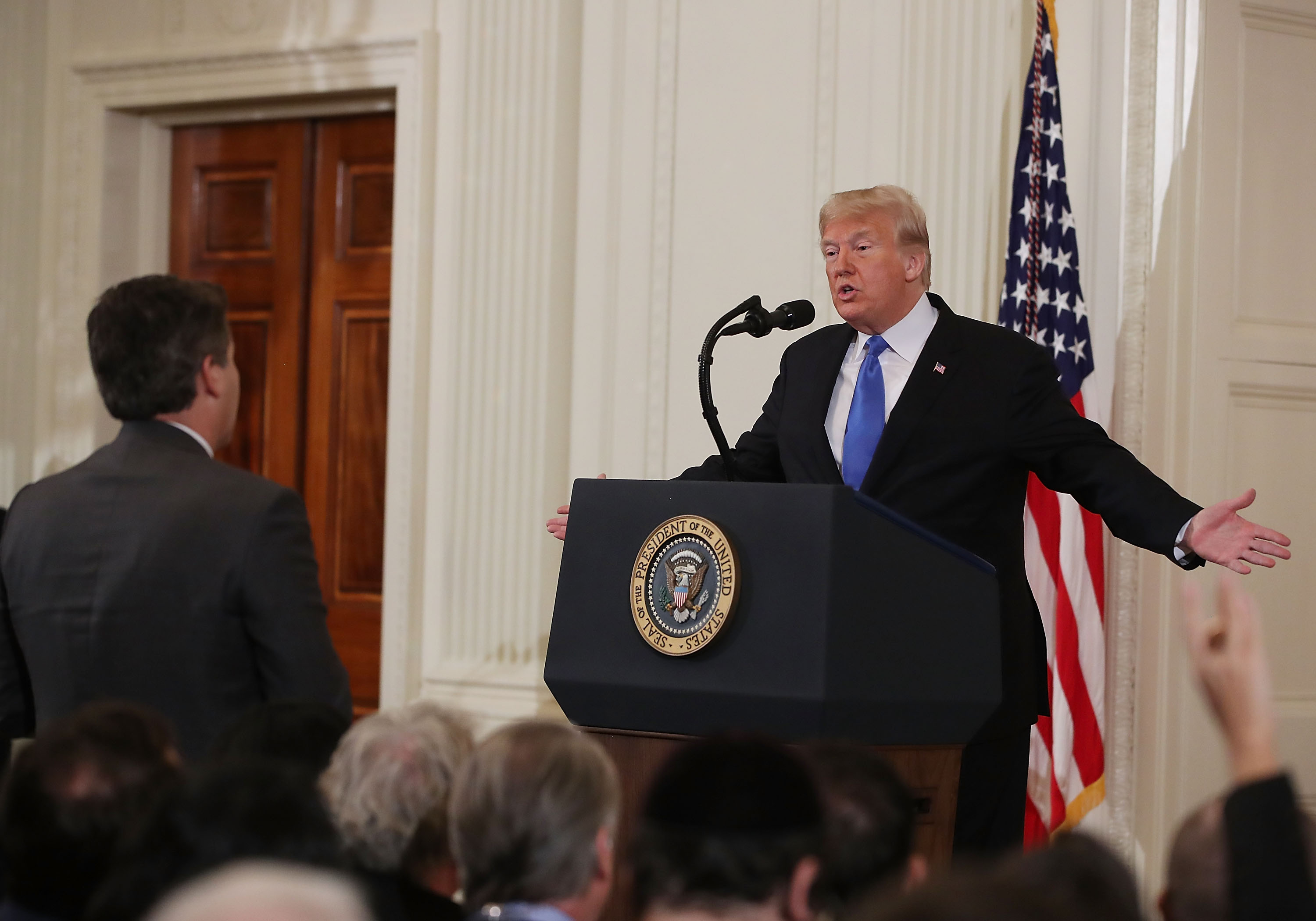 President Trump Holds News Conference Day After Midterm Elections