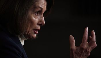House Speaker Nancy Pelosi Holds Weekly Press Conference At The Capitol