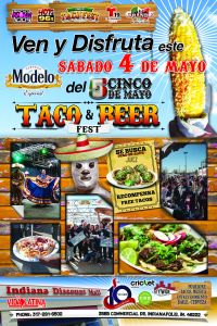 Taco & Beer Fest May 2019 Flyer