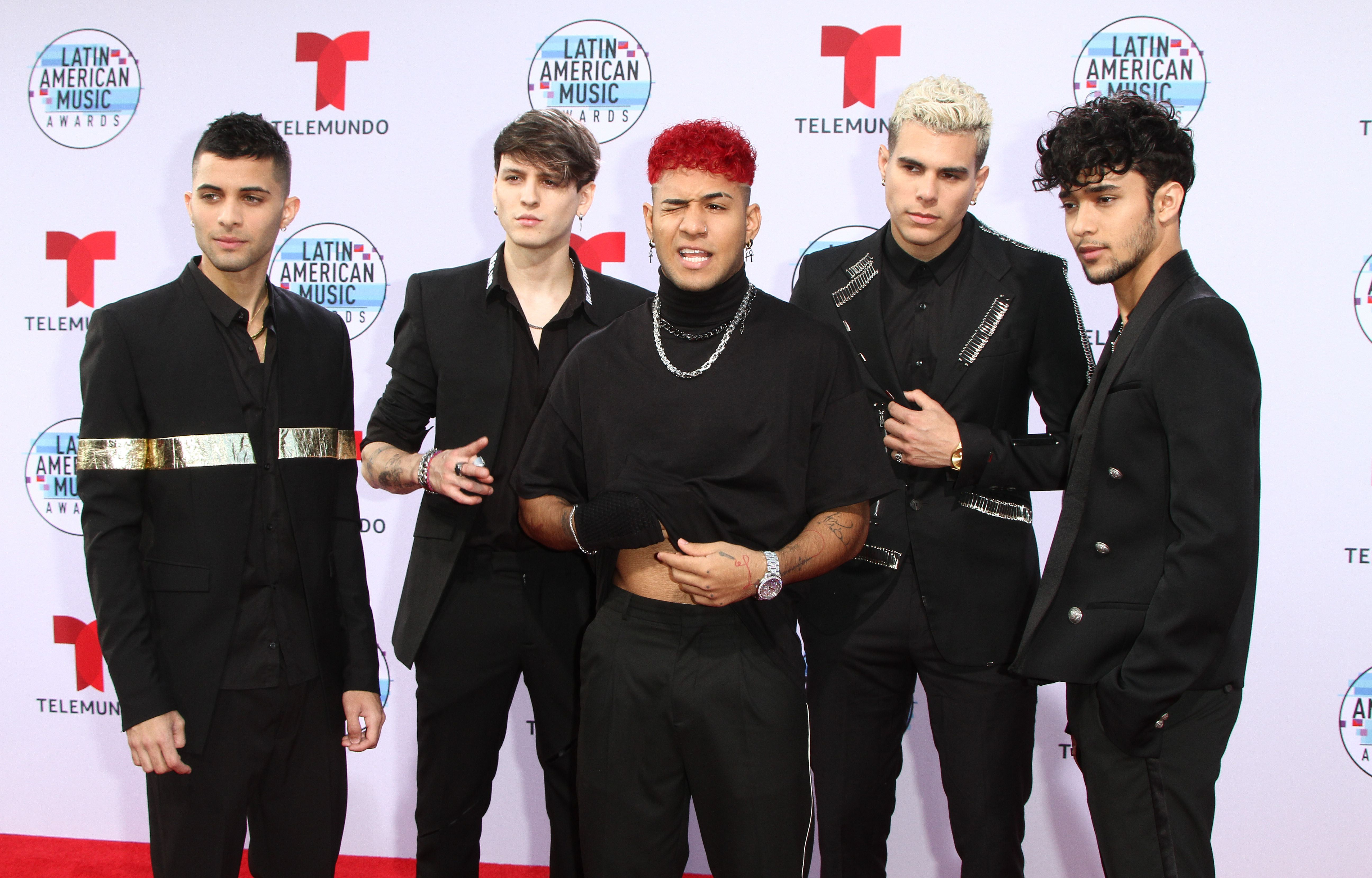 CNCO attends The 2019 Latin American Music Awards in Los Angeles