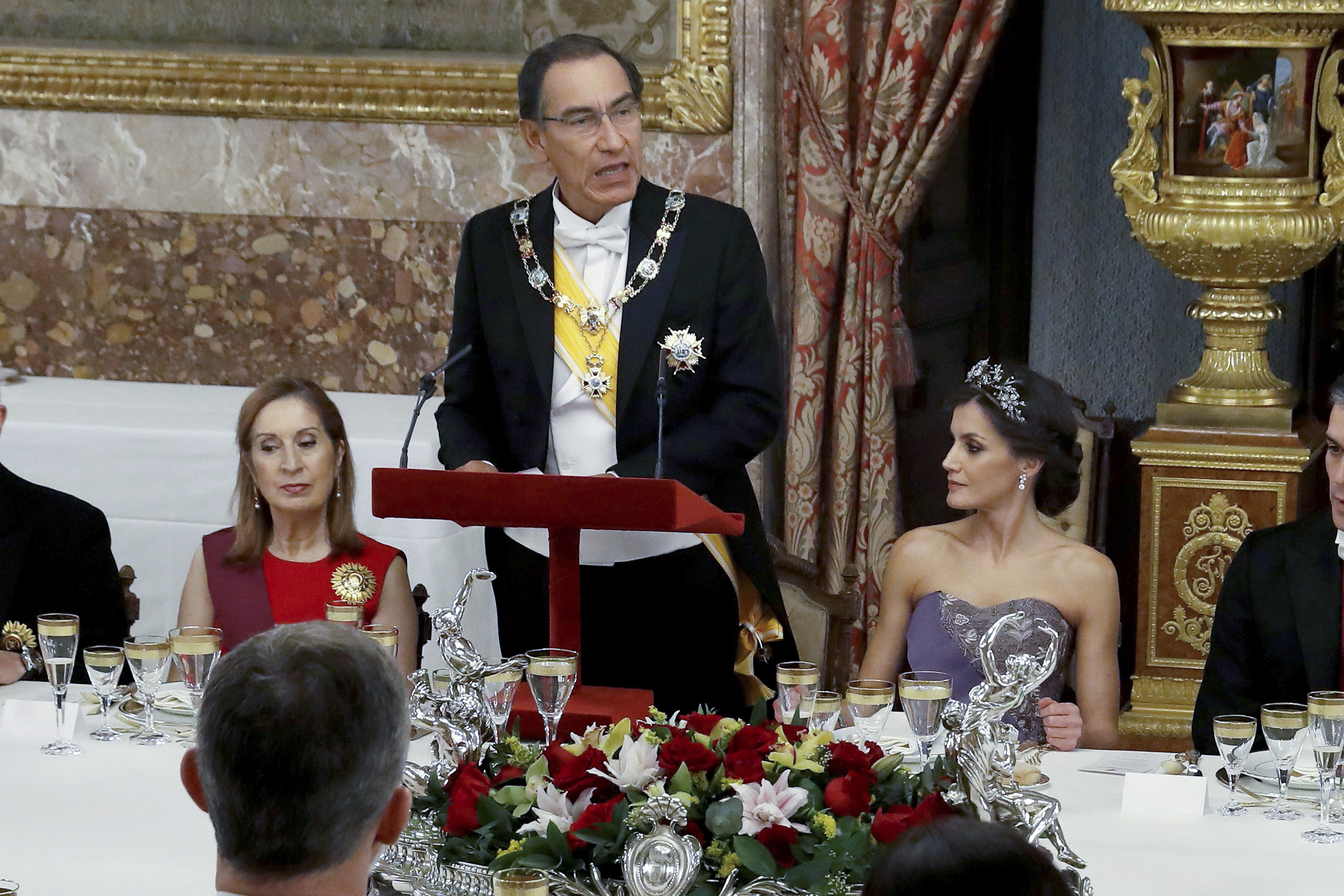 Spanish Royals host a Gala Dinner