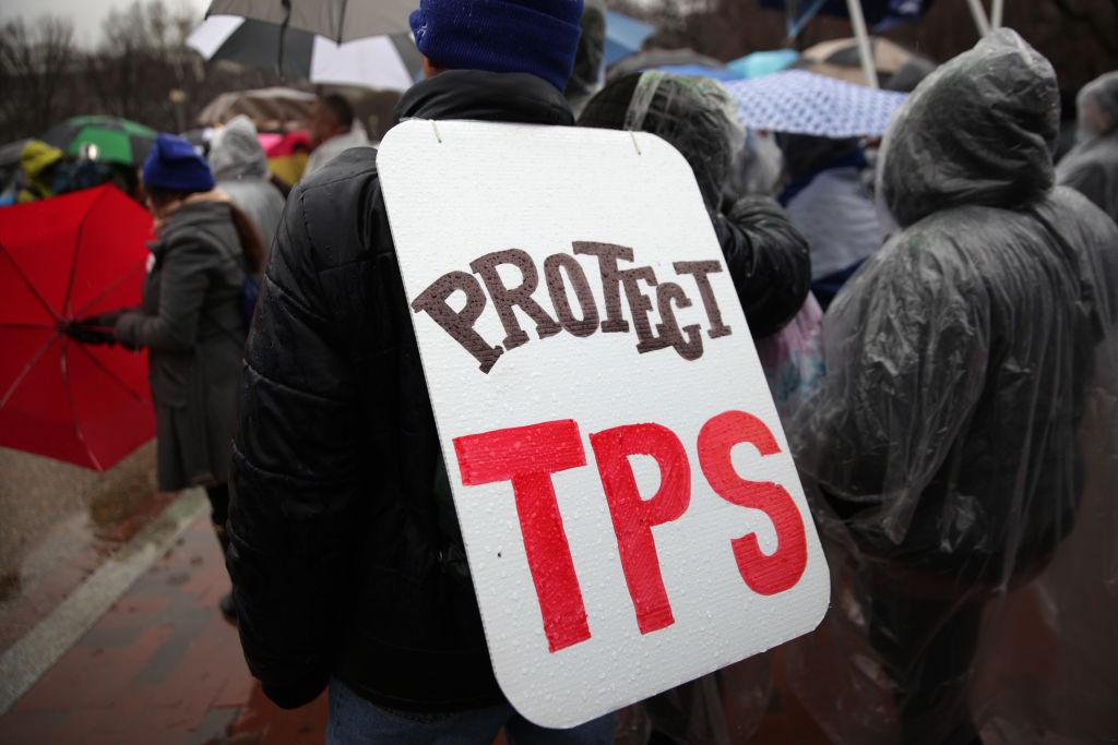 Activists Rally For Permanent Protections For Temporary Protected Status (TPS) Holders
