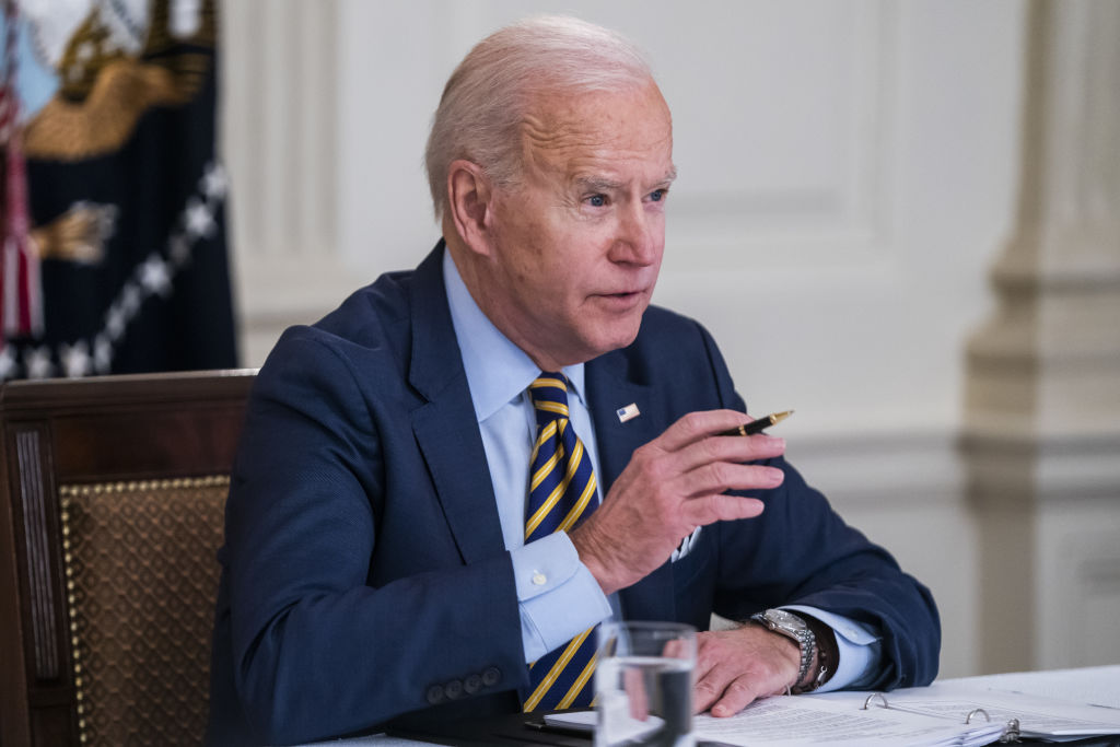 President Biden Meets Virtually With Leaders Of Japan, Australia And India