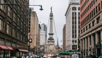 Monument Circle (street view)