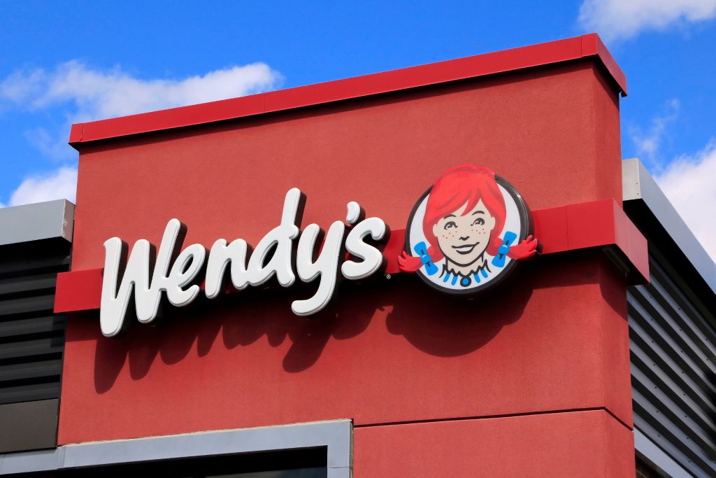WendyÕs hamburger business logo