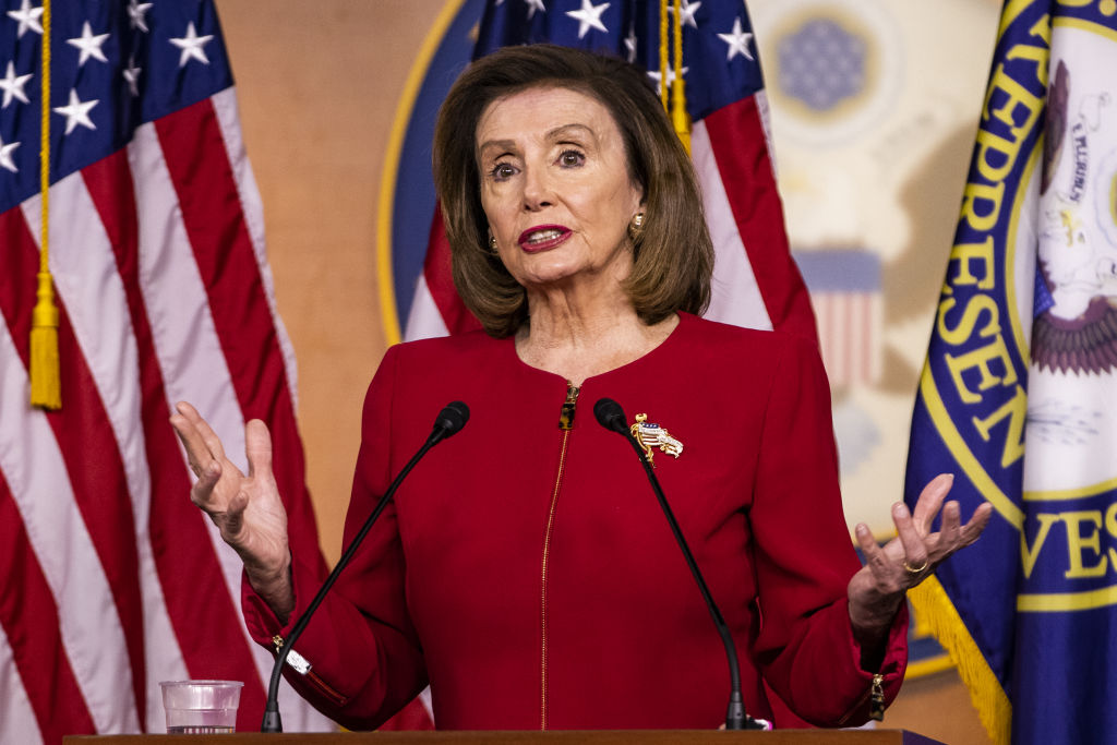 House Speaker Nancy Pelosi Holds Weekly News Conference