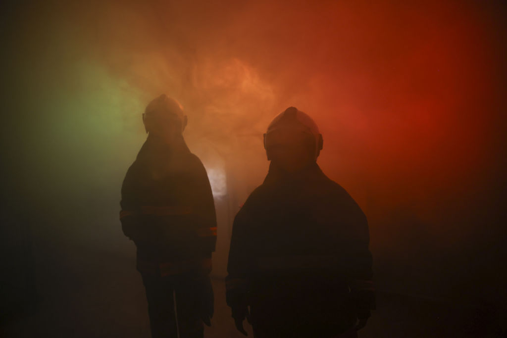 Female firefighters of Ankara Fire Department